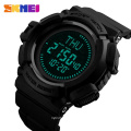 Men sport guangzhou SKMEI 1300 relogio stainless steel back watch resistant watch with compass